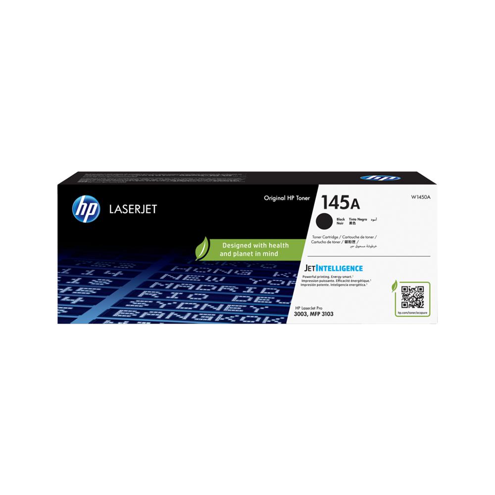 HP 145A Black LaserJet Toner Cartridge (W1450A)