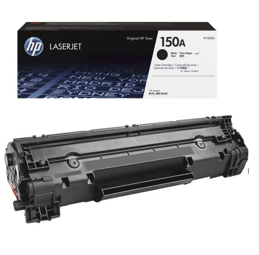 HP 150A Black LaserJet Toner Cartridge (W1500A)