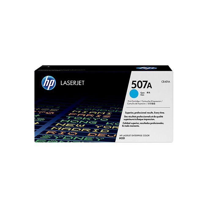 HP 507A Cyan LaserJet Toner Cartridge (CE401A)