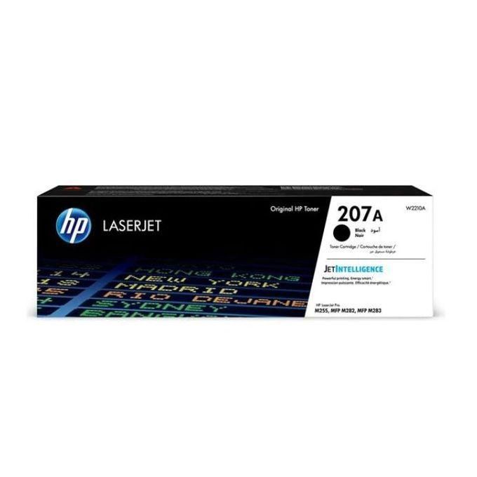 HP 207A Black LaserJet Toner Cartridge (W2210A)