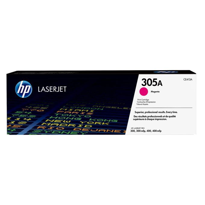 HP 305A Magenta LaserJet Toner Cartridge (CE413A)
