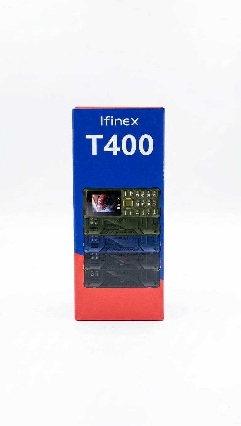 PROMOTION! Ifinex T400 TRIPLE SIM CARD FEATURE PHONE WITH Bluetooth / Wireless FM / SD Card Slot kabambe / katululu / mulika mwizi / button feature phone