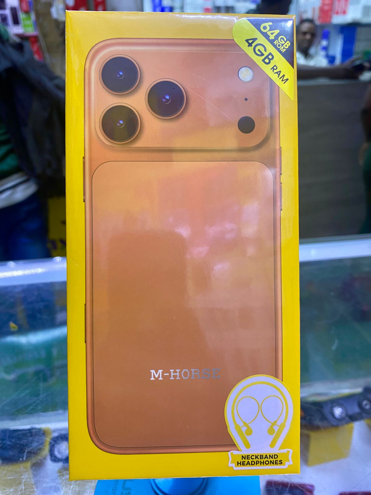 LIMITED DISCOUNT   M-HORSE A17 Smartphone | 4GB RAM + 64GB ROM | 6.8″ HD+ Incell Screen | 5000mAh Battery | Android 15 | Dual Speakers  Stylish design with smooth performance for daily use.