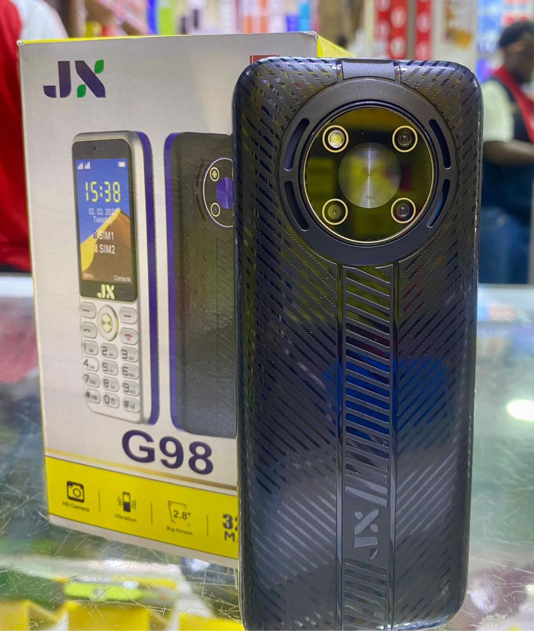 LIMITED DISCOUNT !!! BRAND NEW JX G98 Feature Phone | 2.8" Big Screen | 3200mAh Big Battery | Dual SIM Powerful Keypad Phone - Loud Speaker, Big Screen, Wireless FM & Torch