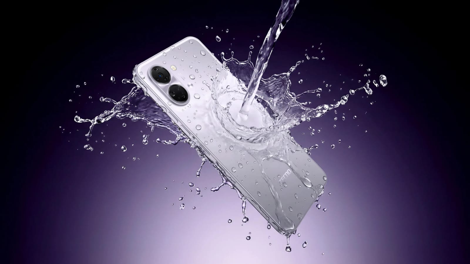 TECNO POP 20 64GB + 8(4+4)GB 4G Network 6.75" 120Hz Hole Screen Dual Speakers IP64 Waterproof 13MP 5000mAh 15W Type-C Android 15 Dual SIM Phone Side Fingerprint Unlock phones