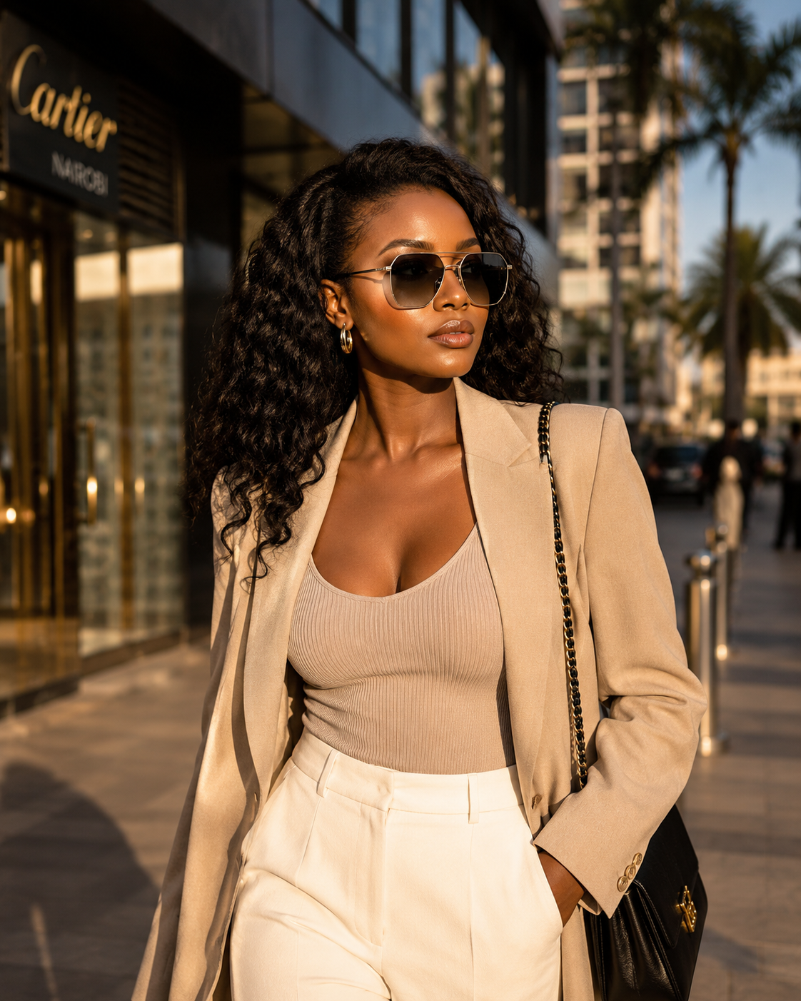 Luxury Geometric Sunglasses for Women Men UV400 Fashion Gradient Lens Polygon Eyewear Vintage Metal Frame Driving Sun Glasses Outdoor Shades