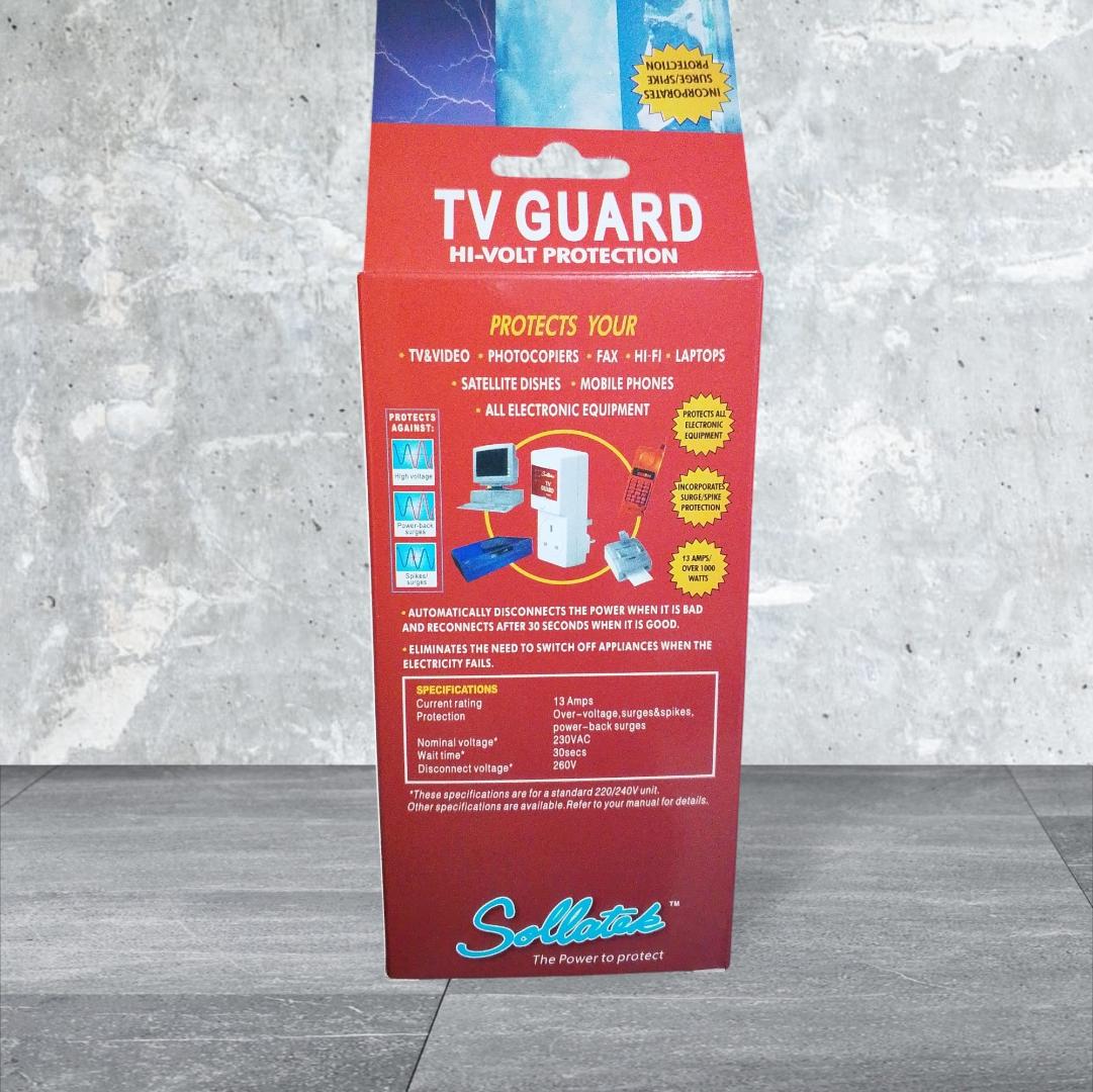 {ANNIVERSARY SALES} TV Guard 13A protector Superking Low Voltage Stabilizer Surge Protector Voltage Protector for Home Appliances Tv GuardTV/DVD Guard
