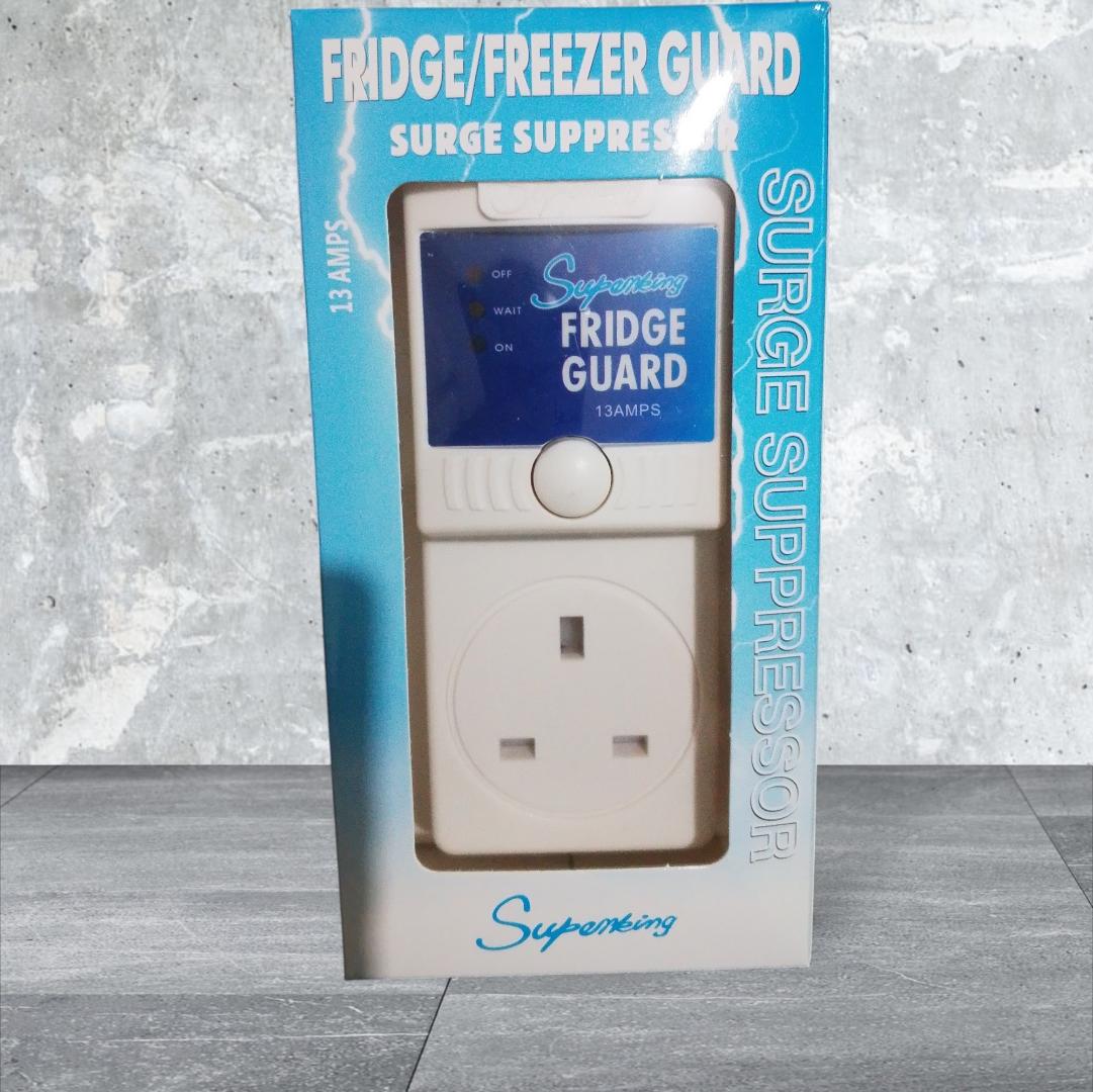 NEW ARRIVAL Fridge Guard 13A protector Superking Fridge Guard Low Voltage Stabilizer Surge Protector Voltage Protector for Home Appliances Tv GuardTV/DVD Guard