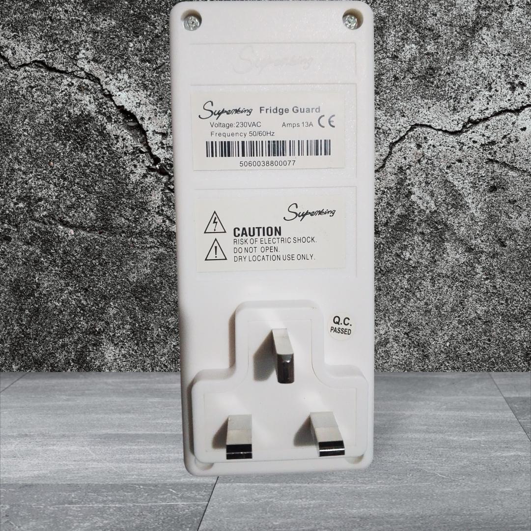 NEW ARRIVAL Fridge Guard 13A protector Superking Fridge Guard Low Voltage Stabilizer Surge Protector Voltage Protector for Home Appliances Tv GuardTV/DVD Guard