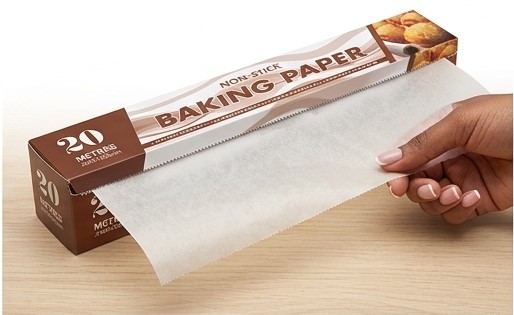 Premium Non-Stick Baking Paper Roll 20M x 300mm | Food Grade Parchment Paper for Oven, Microwave & Air Fryer
