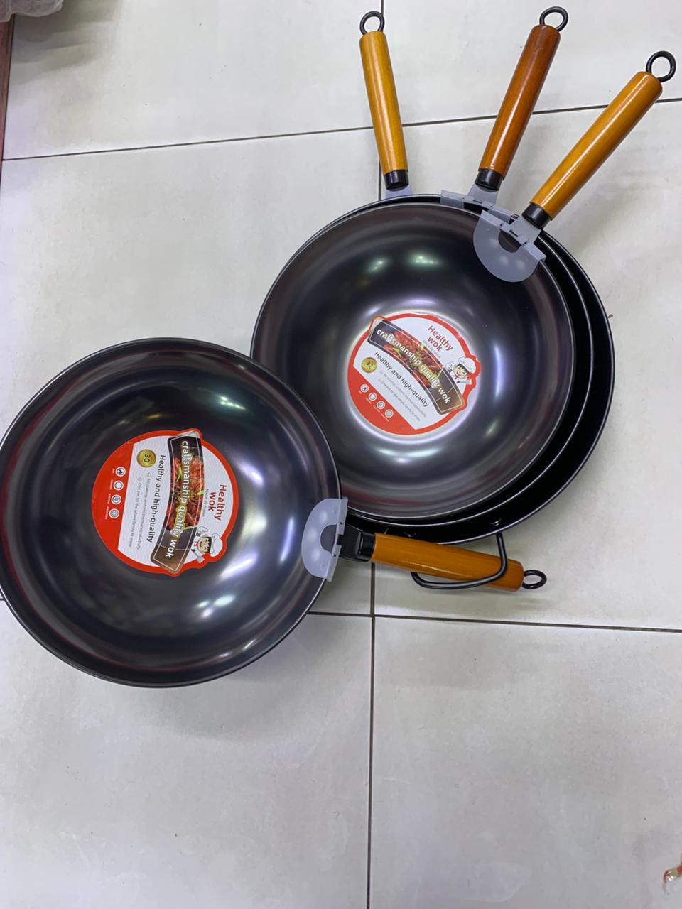 Frying Pan – Non-Stick
 Enjoy easy and convenient frying with the Karai Mandazi Frying Pan, designed for preparing mandazi, samosas, chips, bhajias and other fried foods. Its non-stick surface