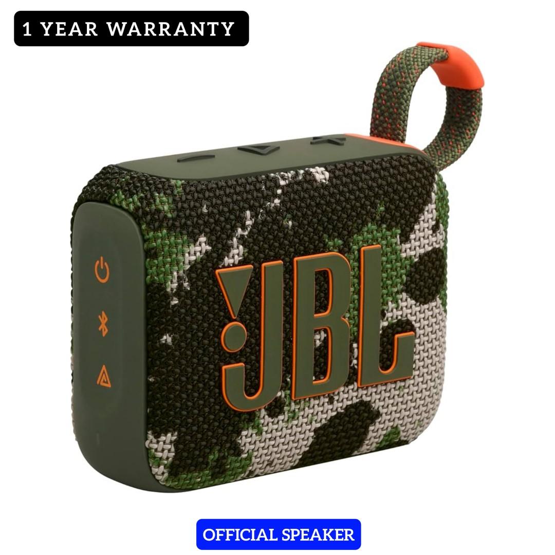 JBL Go 4 Original Ultra-Portable, Waterproof and Dustproof Bluetooth Speaker, Big JBL Pro Sound with Punchy bass, 7-Hour Built-in Battery, Made in Part with Recycled Materials