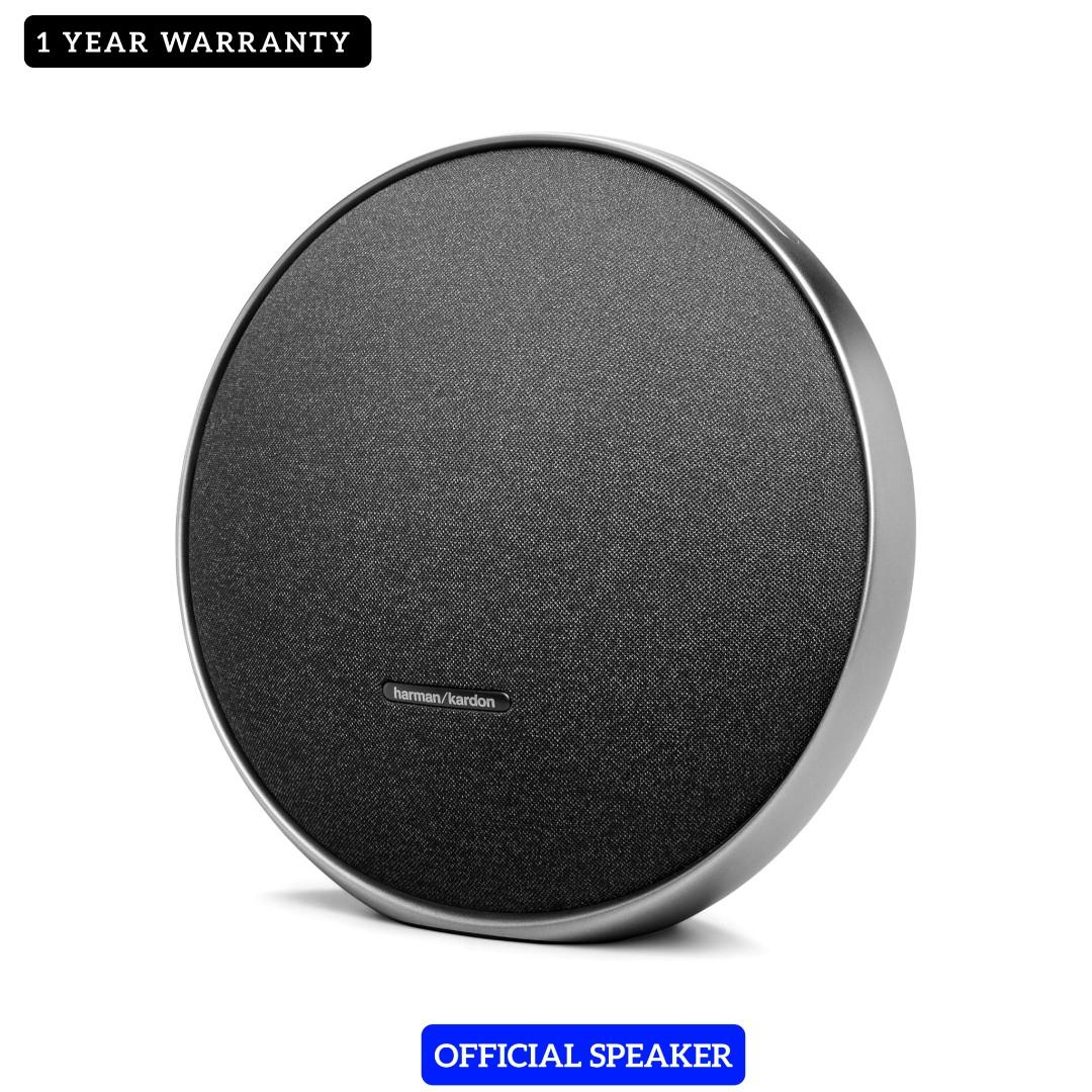 Harman Kardon Onyx Studio 9 - Portable Stereo Bluetooth Home Speaker with Built-in Battery and USB Charging, self-Tuning, and Multi-Speaker Connection by Auracast