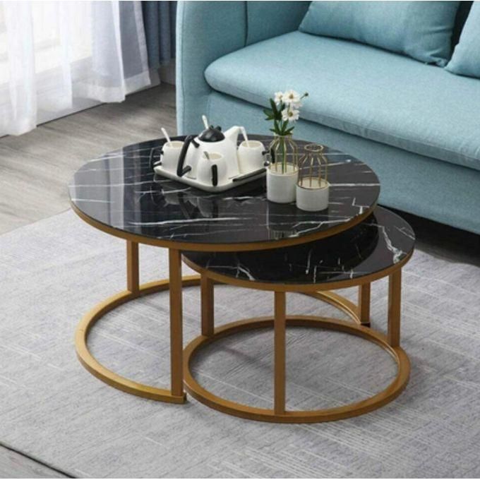 {BRAND NEW}Nesting Bree Nordic luxury coffee table 2 in 1 tables Marble effect,Tempered Glass Effect Dining Room Furniture Nesting Nordic luxury coffee table