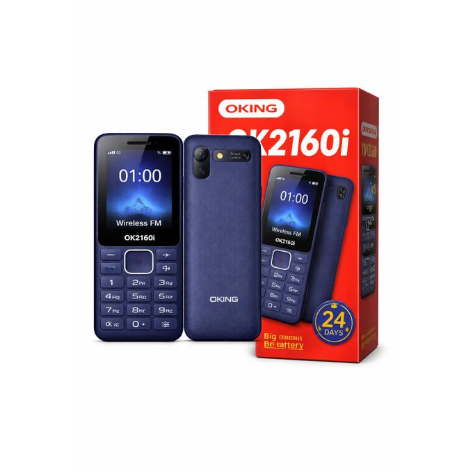 NEW ARRIVALS!! Oking 2160i , 1.77" inch display, 1000mAh, FM Radio, Torch, Tripple sim card  kabambe katululu WITH BIG BATTERY  feature button phone featured phones