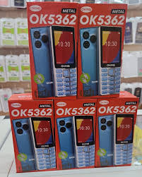 Oking OK5362 Metal Dual SIM Feature Phone WITH TORCH 1.77 inch dispaly Oking  kabambe katululu WITH BIG BATTERY  feature button phone featured phones