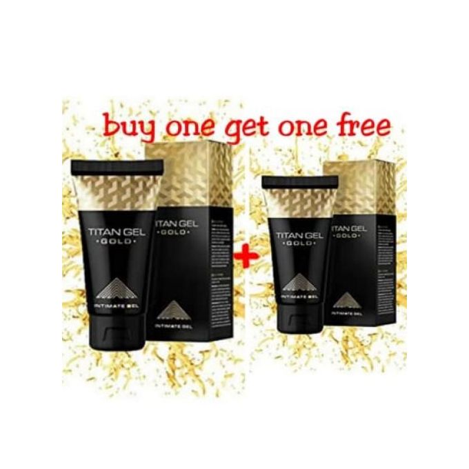 Titan Gel Gold + FREE Titan Gold Penis Enlargement Ge