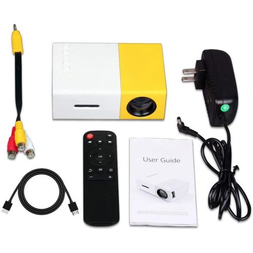 YG 300 mini LED LCD pocket projector 1080p USB multimedia game movie Vedio portable home theater media play 3d effect projector