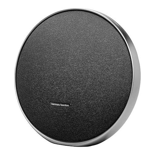 Harman Kardon Onyx Studio 9 - Portable Stereo Bluetooth Home Speaker with Built-in Battery and USB Charging, self-Tuning, and Multi-Speaker Connection by Auracast - Black