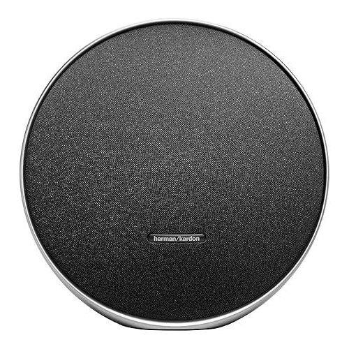 Harman Kardon Onyx Studio 9 - Portable Stereo Bluetooth Home Speaker with Built-in Battery and USB Charging, self-Tuning, and Multi-Speaker Connection by Auracast - Black