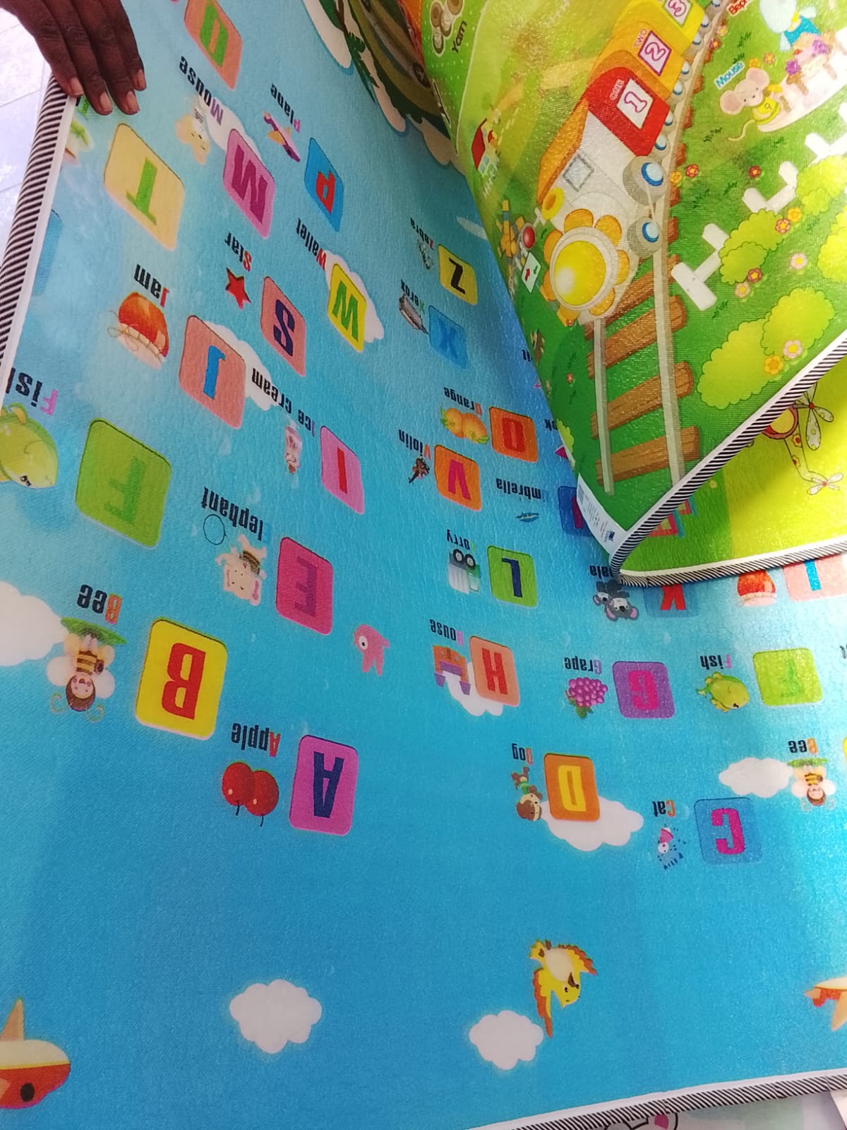 Baby Play Mat

A soft and comfortable play mat designed to create a safe and cozy space for babies to play, crawl, and rest. Perfect for supporting early development while keeping your baby protected