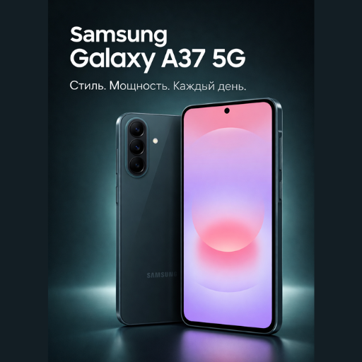 Samsung Galaxy A37 5G Smartphone, 256GB Storage, 8GB RAM, 50MP Camera, 6.7 Inch FHD+ Display, Fast 5G Android Phone, Long Battery Life, Dual SIM Mobile