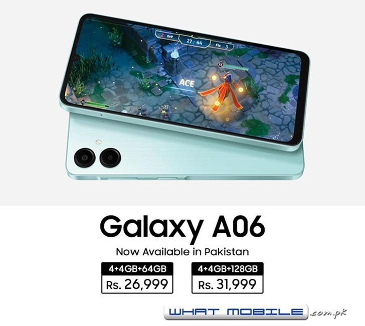 Brand New Samsung Galaxy A06 64GB+4GB 50MP Camera 6.7" 90Hz MTK Helio G85 (12nm) 5000mAh 25W Type-C Charge Android 14 Smart Phones phone