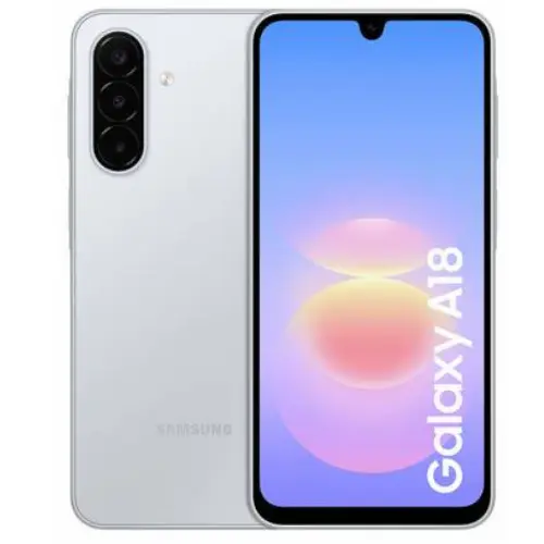 Brand New Samsung Galaxy A18 128GB+4GB 6.7" Super AMOLED Display Mediatek Helio G99 50MP Triple Camera IP54 Waterproof 5000mAh 25W Android 15 Type-C AI Smart Phones Samsung A18 phone