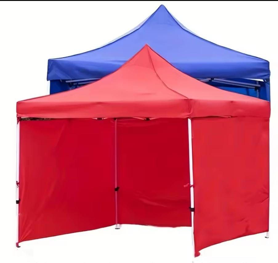 Pop Up Gazebo 3x3m Folding Canopy Tent Heavy Duty Outdoor Shelter Waterproof Portable Event Tent with Steel Frame for Parties Camping Weddings Markets Garden and Commercial Use