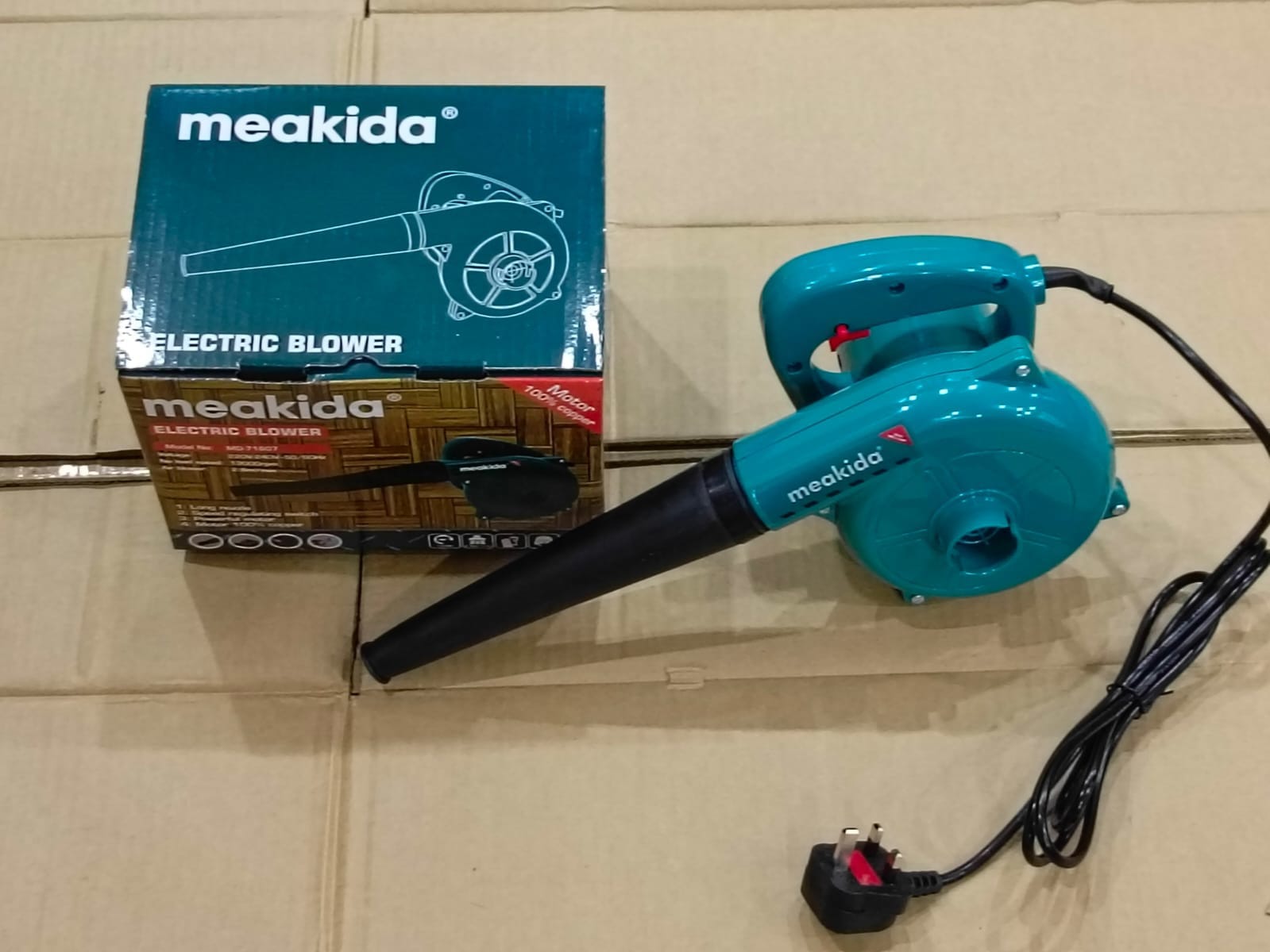 Meakida Electric Air Blower High Power Dust Blower Vacuum Cleaner Function Handheld Portable Blower for Cleaning PC, Home, Workshop & Electronics