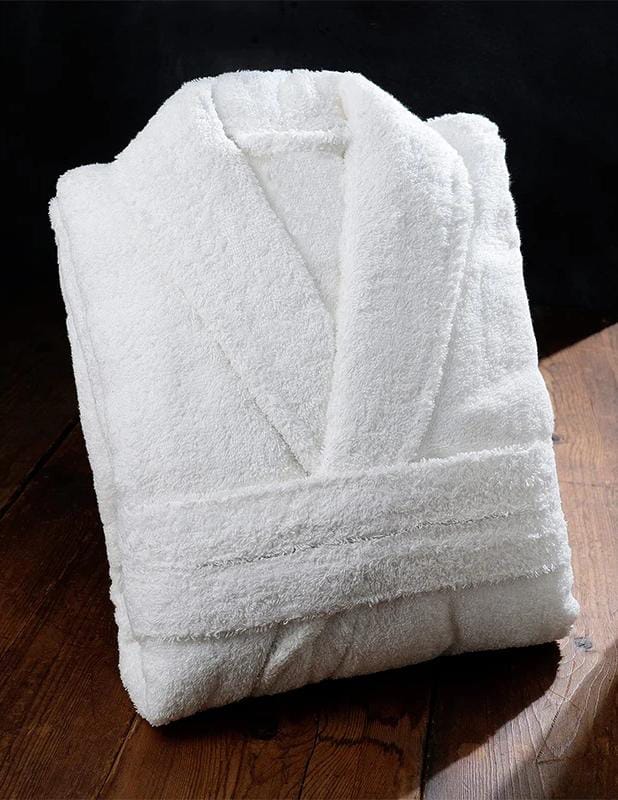 Bathrobes Long Shawl Collar Plush Robe Unisex bathroom accessories Soft & cozy Wrap Over Style With Detachable Outer Belt Hanging Loop Soft Touch