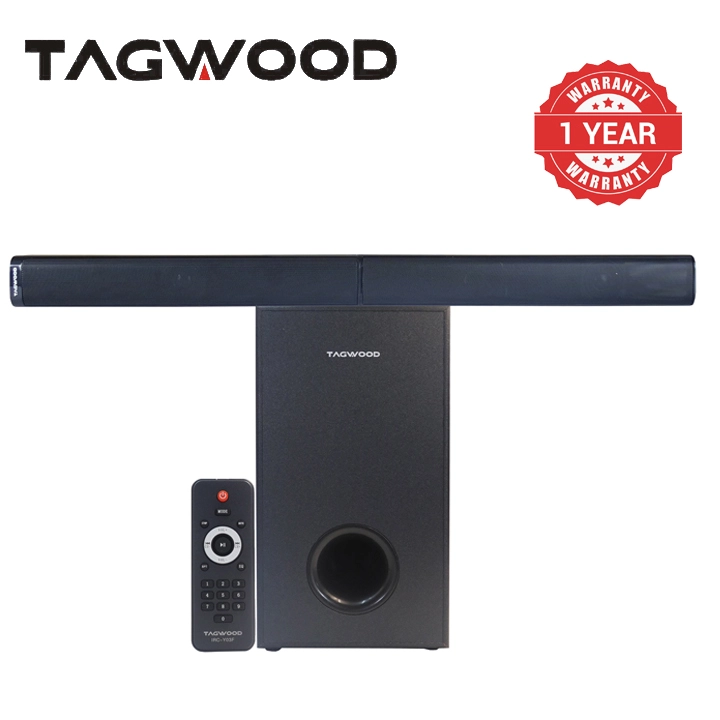 Tagwood 12000W 2.1CH Multimedia Bluetooth Woofer Speaker System Subwoofer Soundbar BT 6.0 /USB/SD/FM AC/DC System Sound bar with Remote Control S3 Speaker bass Sound Bar