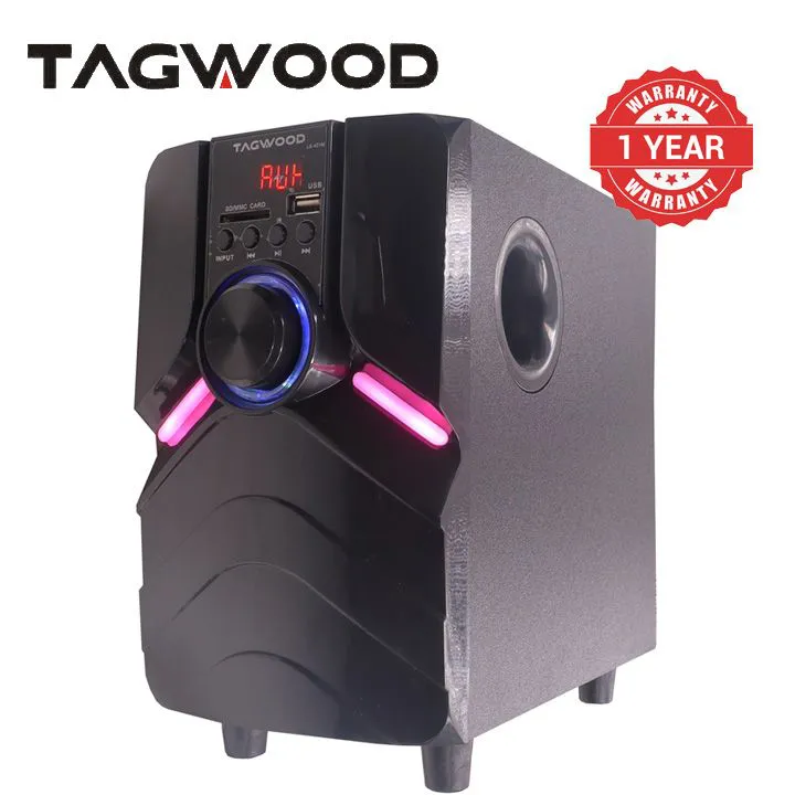 TAGWOOD LS-421M 2.1CH 8500W WOOFER Home Audio SPEAKER BLUETOOTH/FM/SB/USB Subwoofer Speaker System