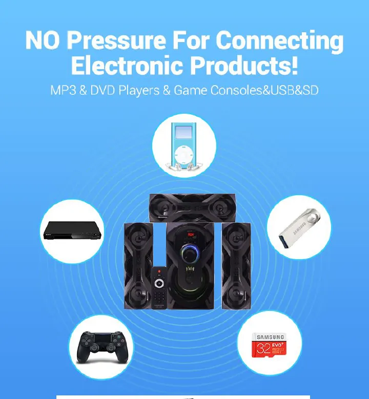 Tagwood 13000W 631H 3.1CH Woofer Subwoofer Bluetooth Cinema Home theater System Bluetooth Hi-Fi Speaker Speaker System woofer