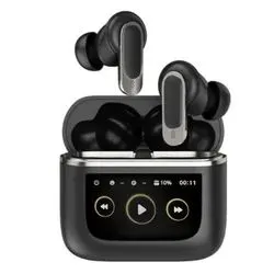 Original A9 Pro LED  Touchscreen Earpods ANC/ENC Wireless Earbuds Bluetooth 5.3 Earphones App Noise-canceling Earpods Call Headphones Waterproof Sports Gaming Touch Screen Headset