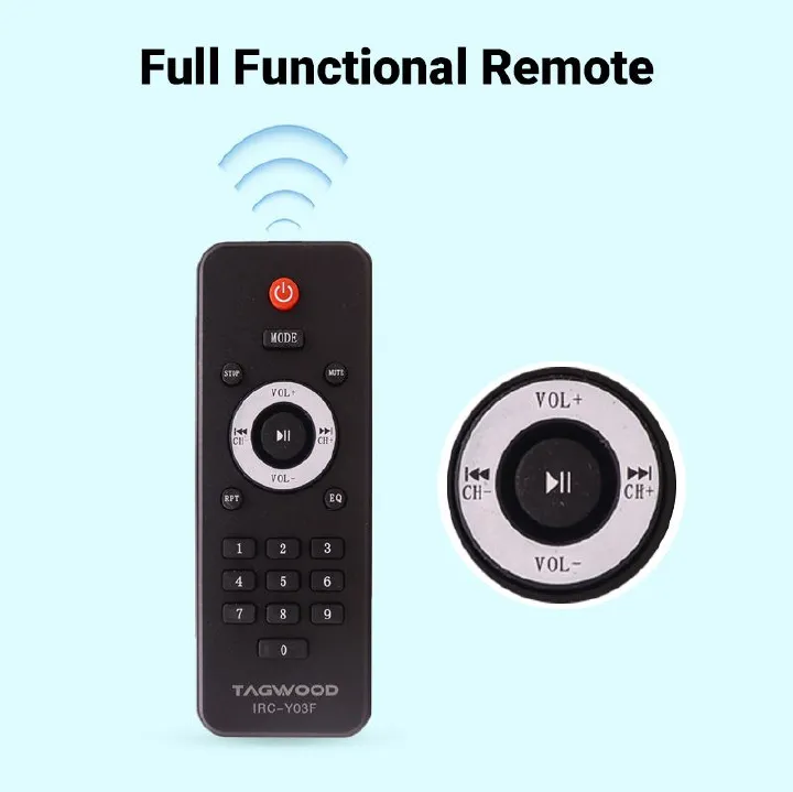 Tagwood 631F 3.1CH Woofer Subwoofer Bluetooth Cinema Home theater System Bluetooth Hi-Fi Speaker Speaker System Speaker bass speaker woofer BT/USB/SD/FM