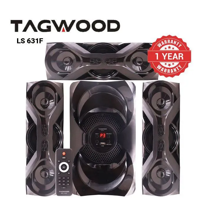 Tagwood 631F 3.1CH Woofer Subwoofer Bluetooth Cinema Home theater System Bluetooth Hi-Fi Speaker Speaker System Speaker bass speaker woofer BT/USB/SD/FM