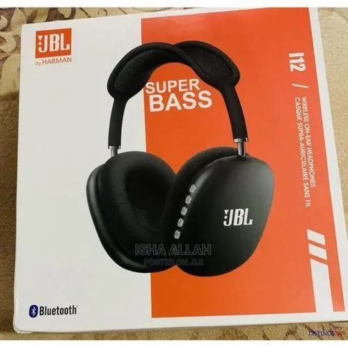 (5 hours Plus) Brand New JBL Tune i12: Wireless Bluetooth Headset On-Ear Headphones with Purebass Sound Hands free calls Foldable design light weight earphones Head Set