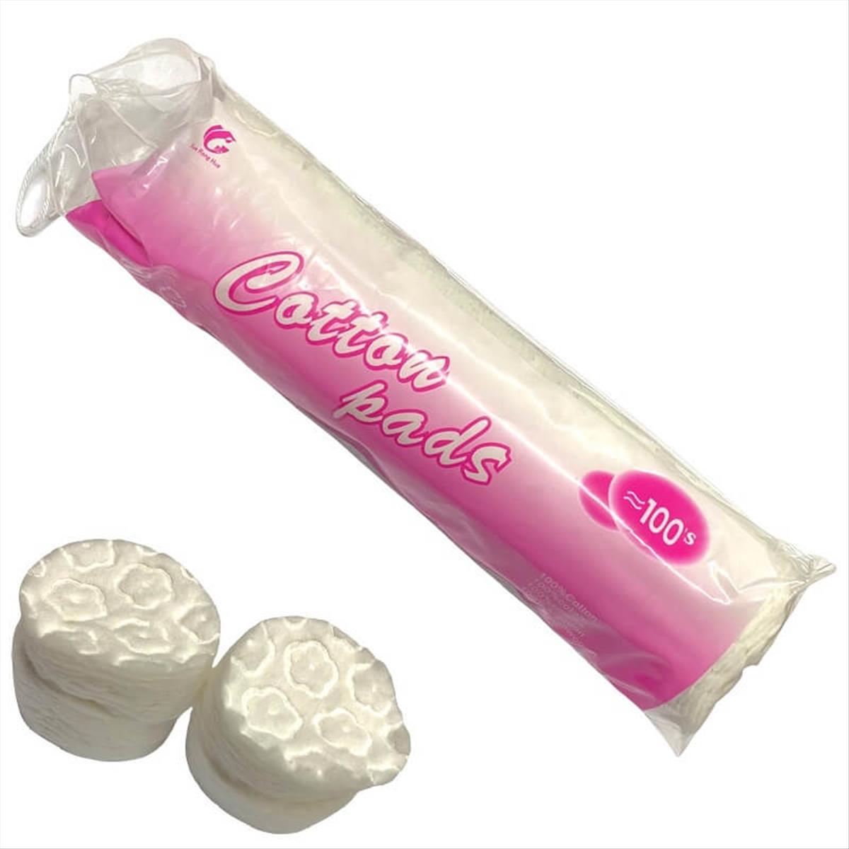Professional Make Up Remover Cotton Pads|Round Cotton Pads| Ideal For Facial Cleansing,Removing Nail Polish Using Acetone.