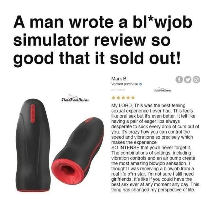 MULTICOLOR BJ Simulator–Style Male Masturbator, designed to deliver intense, realistic sensations through advanced vibration and suction technology.