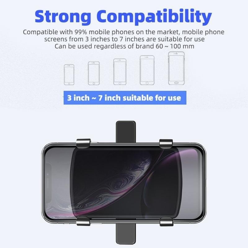 New Dashboard Car Phone Holder 360 Degree Mobile Smartphone Stands Rear View Mirror Sun Visor in Car GPS Navigation Bracket