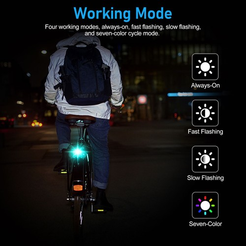 Cross border motorcycle LED charging flashing light drone airplane light night navigation light bicycle electric bike warning light