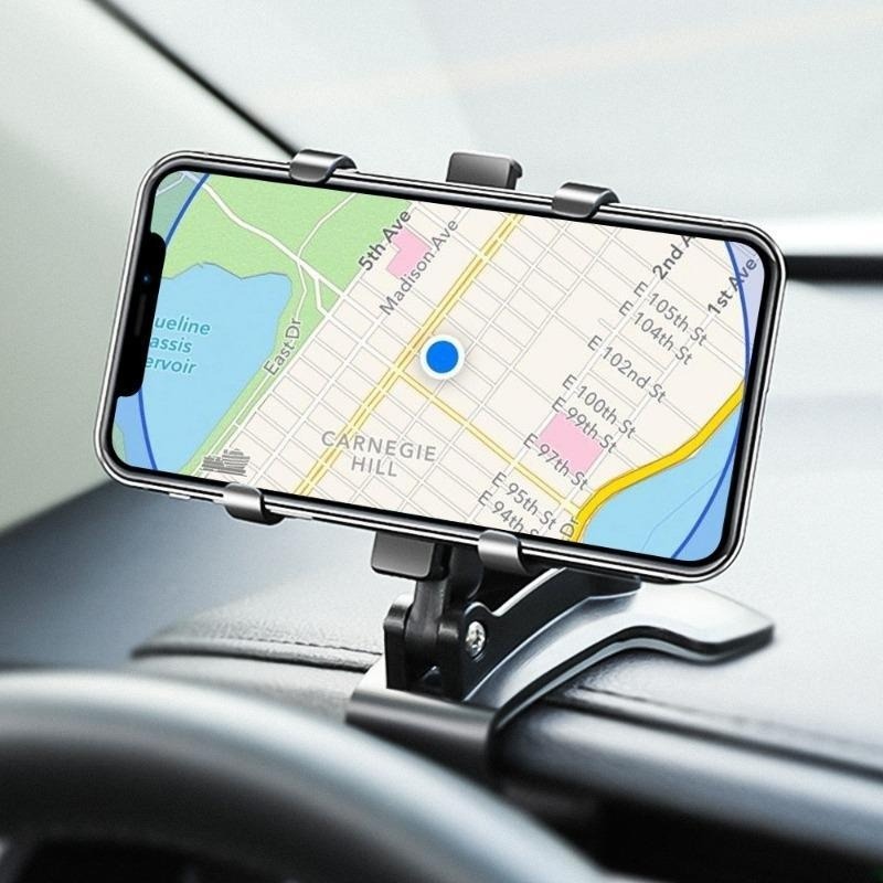 New Dashboard Car Phone Holder 360 Degree Mobile Smartphone Stands Rear View Mirror Sun Visor in Car GPS Navigation Bracket