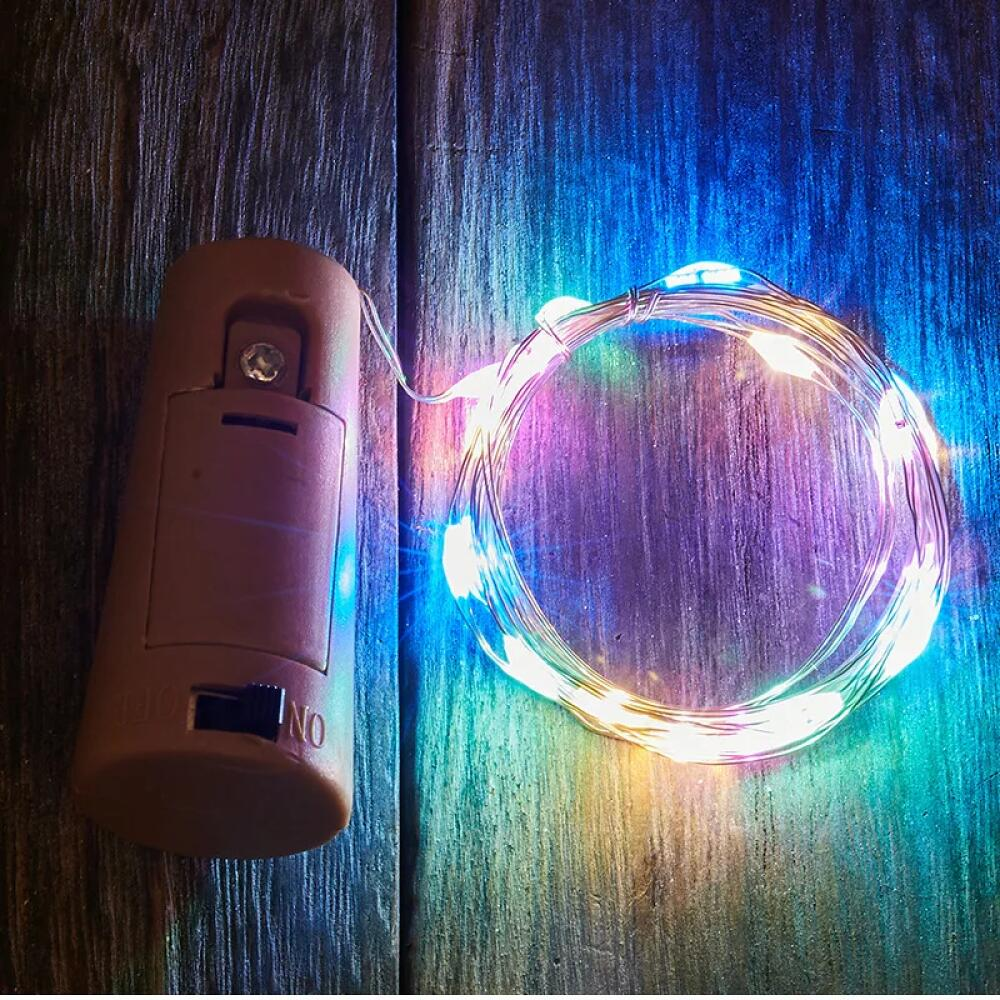 1/3/5PCS 10 Packs Wine Bottle Lights Copper Wire Fairy String Light Warm White Bottle Stopper Atmosphere Lamp for Xmas Holiday