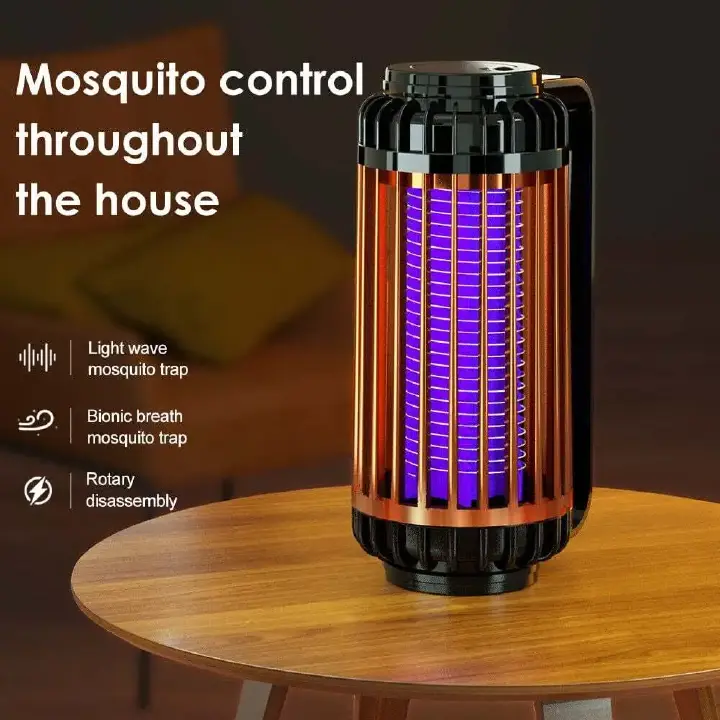 USB rechargeable handheld Electric Mosquito Lamp Charging Two-In-One Portable Mosquitoes Household portable outdoor electric shock mosquito killer