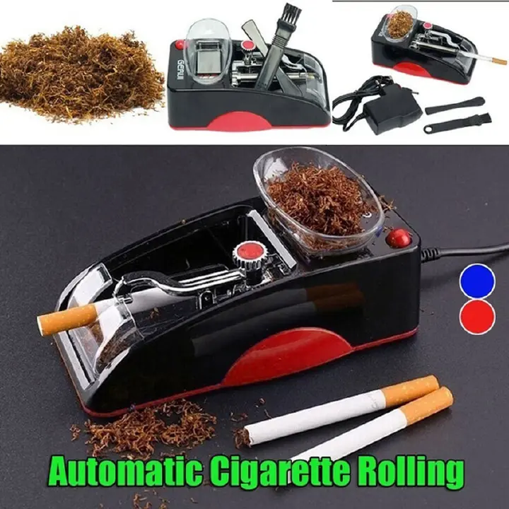 8.0mm Fully automatic cigarette Electric Cigarett Machine Easy Automatic Maker Roller DIY Smoking-Tool  makerelectric household cigarette machine