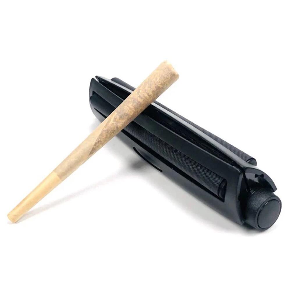 110mm Cigarette Rolling Machine with Tobacco Storage Tube for DIY Rolling Paper Wrapping Maker Smoking Accessories