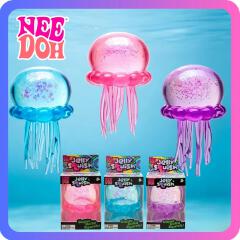 Squishies NeeDoh Jellyfish Squish Toy Fidget Toy, Water Sensory Soft Jelly Squeeze Stress Relief Fidget Toy Squeeze Blind Box