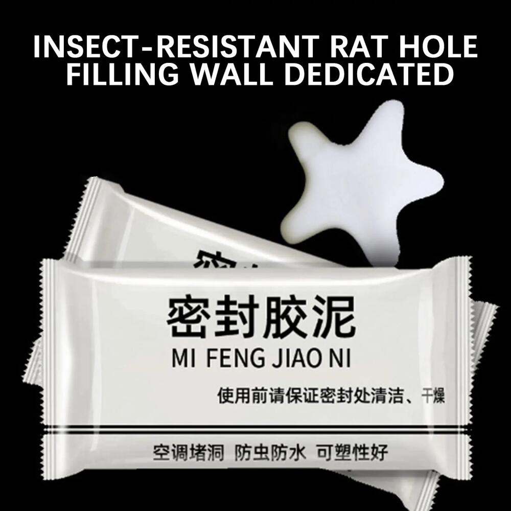 Air-conditioning Hole Sealing Mud Super Diamond Mud Sealer 10g White Seal Putty Waterproof Duct Seal Repair Sealing Clay