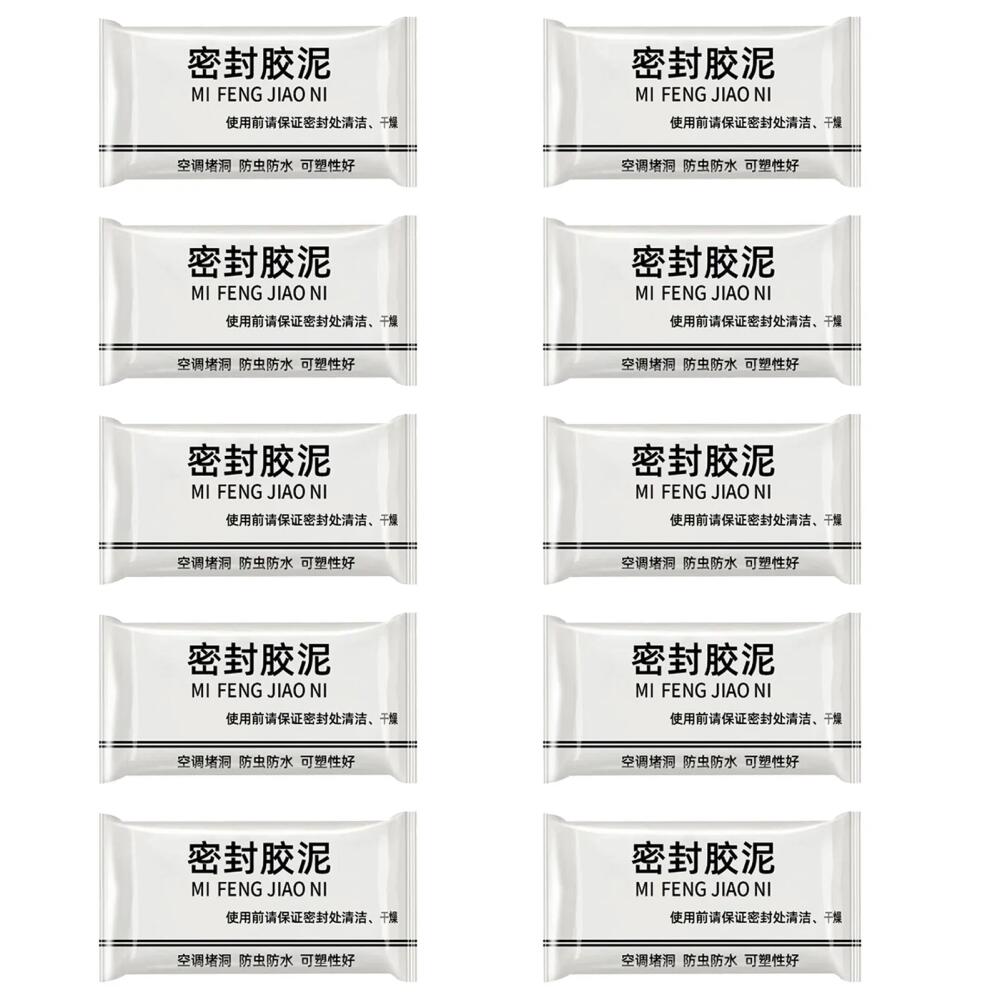Air-conditioning Hole Sealing Mud Super Diamond Mud Sealer 10g White Seal Putty Waterproof Duct Seal Repair Sealing Clay